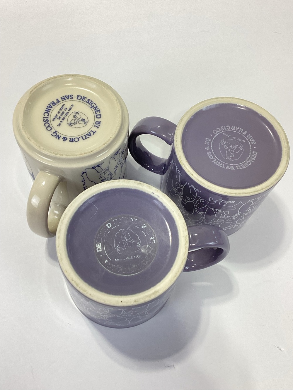 Vintage Taylor & NG San Francisco Naughty Penguin Coffee Mug Lot of 3 Animates - Picture 7 of 12